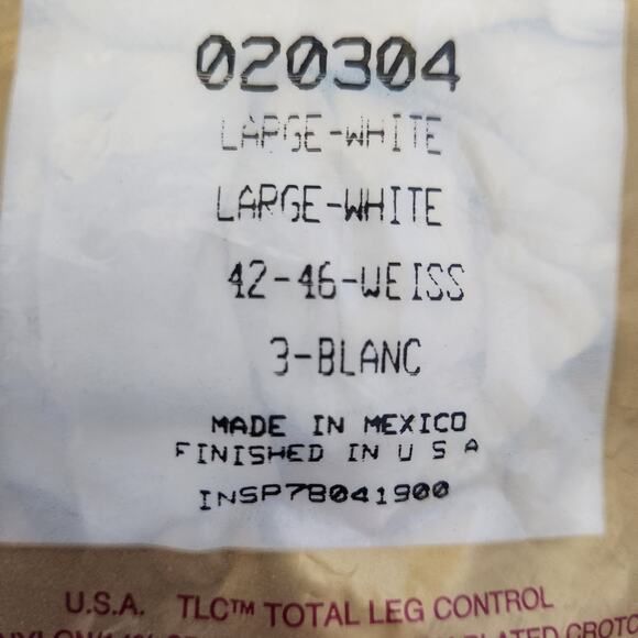 Silkies Large White Pantyhose TLC Support New in Pack - Picture 3 of 3